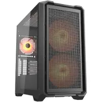 Cougar Gaming Gehäuse Mini-Tower, MX600 Mini, ARGB, Schwarz, Mini Tower, PC, Schwarz, micro ATX, Mini-ITX, Gaming, Multi