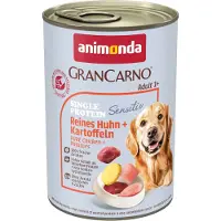 Animonda GranCarno Grancarno Sensitive Hähnchen mit Kartoffeln 6x 400 g