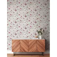 A.S. Création Vliestapete "PintWalls II florale Tapete Mustertapete Blumen Blumen" matt strukturiert Vliestapete Blümchen für Schlafzimmer Küche Wohnzimmer Floral Design