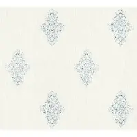 Architects Paper Textiltapete "Luxury wallpaper" Barock gemustert ornamental leicht strukturiert Textil Tapete Barock Metallic Effekt Tapeten Wohnzimmer Schlafzimmer