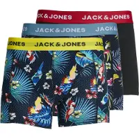 Jack & Jones Trunk "JACFLOWER BIRD TRUNKS 3 PACK NOOS" Packung, 3 Stk.