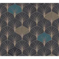 A.S. Création Vliestapete "Pop Style" gemustert ornamental glatt Geometrische Tapete Retro Tapeten Wohnzimmer Schlafzimmer Küche Design