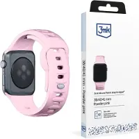 3mk Protection Silicone Watch Strap różowy/powder pink dla Apple Watch 38/40/41mm