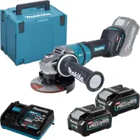Makita Akku-Winkelschleifer XGT - 40V max. - 125 mm - GA050GM201