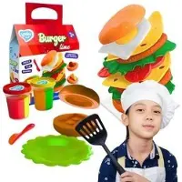 Okto Kreatives Knetmasse-Set zur Burger-Zeit
