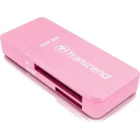 Transcend TS-RDF5R Transcend card reader USB 3.1 Gen 1 SD / microSD, pink