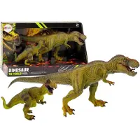 Leantoys Tyrannosaurus mit einem kleinen 2el
