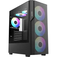Kingston 1stCOOL GAMER 5, ATX Gehäuse, 3x ARGB Lüfter, USB3.0, USB-C, schwarz