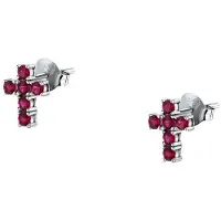Morellato - Matching Silver Tesori Cross Earrings SAIW220