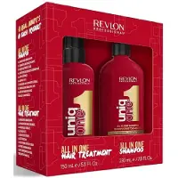 Revlon Uniq One DUO Pack Hair Treatment 150ml + All in One Shampoo 230ml