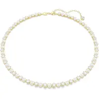 Swarovski Halskette Matrix Tennis 5742039 Goldfarben
