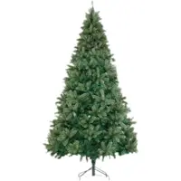TecTake Weihnachtsbaum Prancer verschiedene Größen, künstlich in Grün, mit PVC- und Spritzgussnadeln pulverbeschichteter Metallständer mit Kunststoffkappen