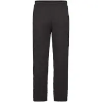 Fruit Of The Loom Herren Jogginghose, leicht (Schwarz)