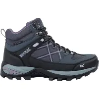 Regatta - Damen Wanderstiefel "Samaris III" RG10015 (42 EU) (Mittelgrau/Violetter Salbei)