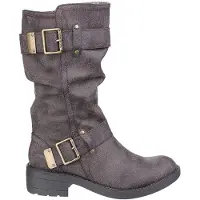Rocket dog Damen Kunstleder-Bikerstiefel Trumble (Braun)
