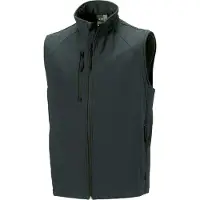 Russell Herren Soft-Shell-Weste, 3-lagig BC1513 (2XL) (Titangrau)