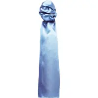 Premier Scarf - Schlichter Business-Schal für Damen/Damen (Mittelblau)
