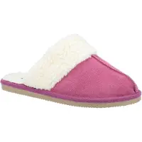 Hush puppies - Damen Hausschuhe "Arianna", Wildleder FS7579 (40,5 EU) (Pink)