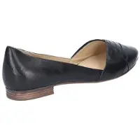 Hush puppies Womens/Ladies Marley Ballerina Leder Slip On Schuhe (Schwarz)