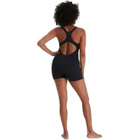 Speedo - Body mit Bein für Damen (Schwarz)