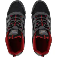 Regatta - Herren Wanderschuhe "Vendeavour", Wasserfest RG8564 (45 EU) (Granitgrau/Tomatenrot)