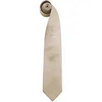Premier Mens "Colours" Einfarbige Mode-/Business-Krawatte (2er-Pack) (Khaki)