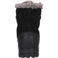 Mountain Warehouse - "Vostock" Schneestiefel für Damen, Leder, Wasserfest (Schwarz)