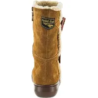 Rocket dog - Damen Winterstiefel "Slope", Wildleder (Kastanienbraun/Weiß)