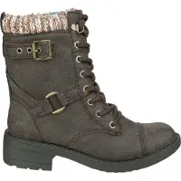Rocket dog Damen Bikerstiefel Thunder (Galaxy-Braun)