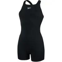 Speedo - "2024" Body mit Bein für Damen (Schwarz)