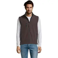 Sols - "Rallye" Weste für Herren Ärmellos LT1939 (XL) (Dunkle Schokolade)