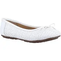 Hush puppies Damen/Damen Ballerina Leder Pumps (Weiß)