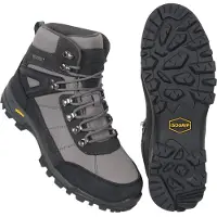 Mountain Warehouse Mens Storm Extreme Wildleder wasserdichte Wanderschuhe (dunkelgrau)