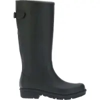 FitFlop - Hoch geschnitten Gummistiefel für Damen, Wonderwelly Technologie GT10515 (41 EU) (Schwarz)