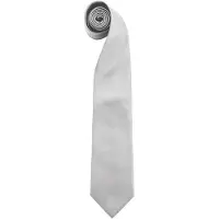 Premier - "Colours Fashion" Krawatte für Herren (Silber)