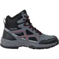 Regatta - Herren Wanderstiefel "Vendeavour" RG9196 (39 EU) (Granitgrau/Tomatenrot)