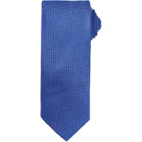 Premier Mens Micro Waffle Formal Work Krawatte (Royal)