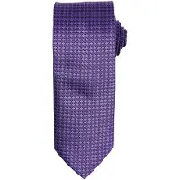 Premier Mens Puppy Tooth Formal Work Krawatte (2er-Pack) (lila)