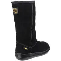 Rocket dog - Damen Stiefel "Sugardaddy", Wildleder (Schwarz)