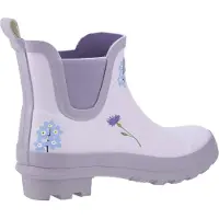 Cotswold Damen Wildblumen Gummistiefel (Flieder)