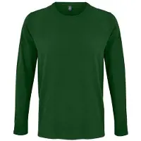 Sols Herren T-Shirt Imperial, langärmlig (Flaschengrün)