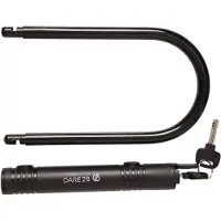 Dare 2b - Fahrrad-D-Schloss RG8605 (Einheitsgröße) (Schwarz)