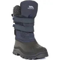 Trespass Jungen Strachan II wasserfeste Schneestiefel TP4015 (34 EU) (Marineblau)