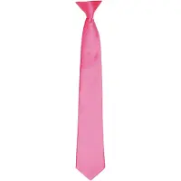 Premier Colours Herren Satin Clip Krawatte (Fuchsia)
