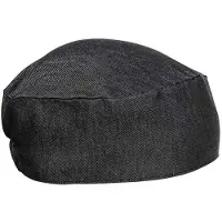 Premier - Kochmütze (Jeans-Schwarz)