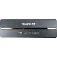 Patriot Memory TXD PCIe M.2 2280 USB 3.2 Gen2 SSD ENCLOSURE, SSD-Gehäuse, M.2, PCI Express 3.0, 10 Gbit/s, Hot-Swap, Silber