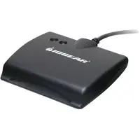 Iogear GSR202, Schwarz, USB 2.0, 91 g, 1,5 m, Windows XP, Vista, 7 (32-bit/64-bit) Linux Redhat, Ubuntu, Fedora, 43 x 15 x 18 mm