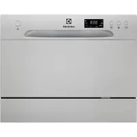 Electrolux ESF2400OS, Freistehend, Kompakt, Silber, Silber, Tasten, kalt, Heiß