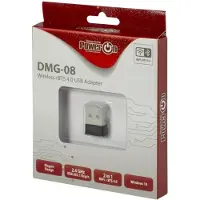 Inter-Tech DMG-08 Wi-Fi/Bluetooth-Kombi-Adapter für Desktop Computer, Headset, Notebook, Smartphone - IEEE 802.11a/b/g/n - USB 2.0 Typ A - 150 Mbit/s - 2,40 GHz ISMExtern