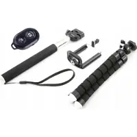 Xrec 4in1 selfie stick/Flexible Tripod/Remote Control/Monopod/Phone Holder/Smartphone